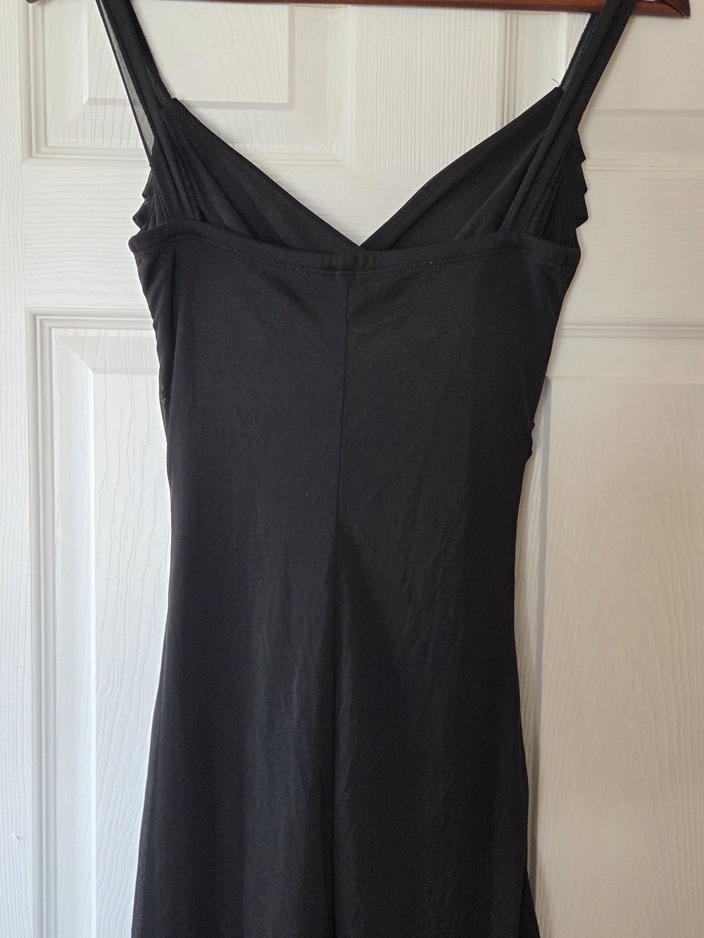 Ruby Rox Black High-Low V-Neck Evening Dress - Picture 6 of 6